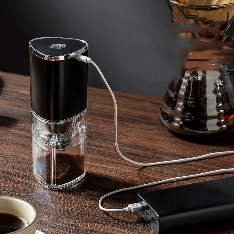 GrindPro – USB Coffee Grinder & Portable Bean Crusher