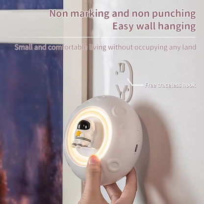 Astronaut Air Humidifier Night Light USB Rechargeable Mist Aromatherapy Water Diffuser Astronaut Humidificador