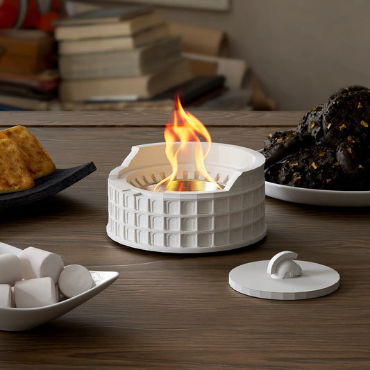 Mini Colosseum Fire Pit – Tabletop Design